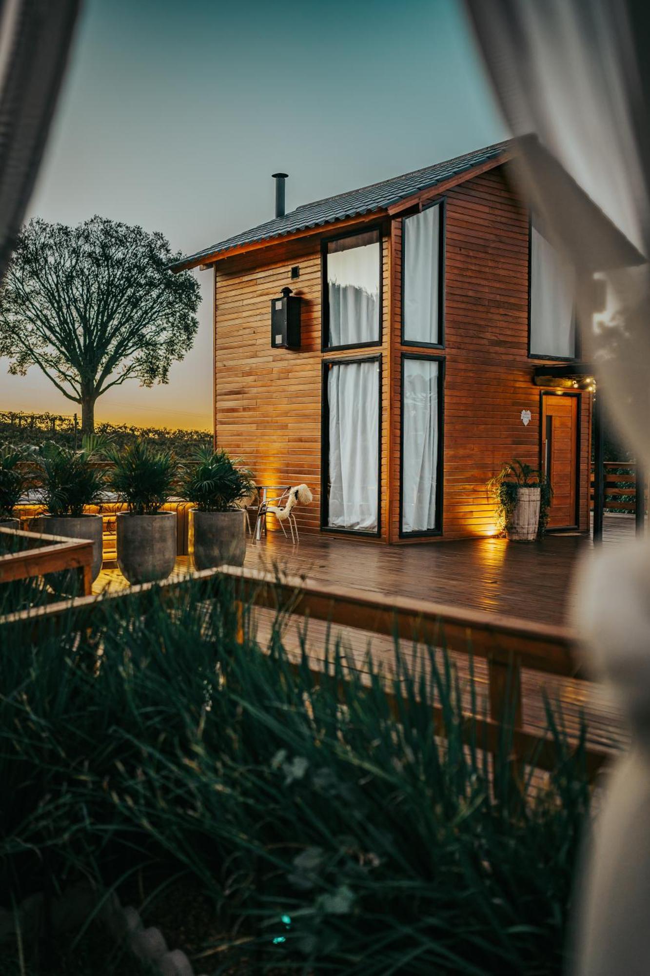 Capanna Del Vale - Um Refugio No Vale Dos Vinhedos Com Experiencia Exclusiva De Degustacao Na Vinicola Dom Candido 벤투곤살베스 외부 사진