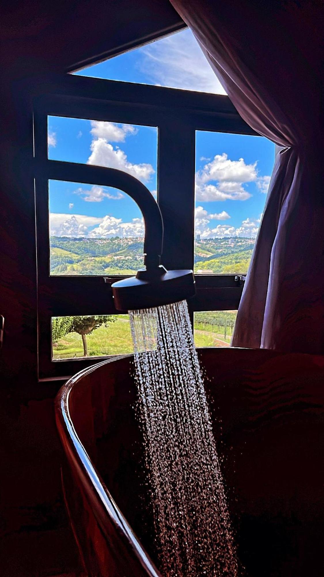 Capanna Del Vale - Um Refugio No Vale Dos Vinhedos Com Experiencia Exclusiva De Degustacao Na Vinicola Dom Candido 벤투곤살베스 객실 사진