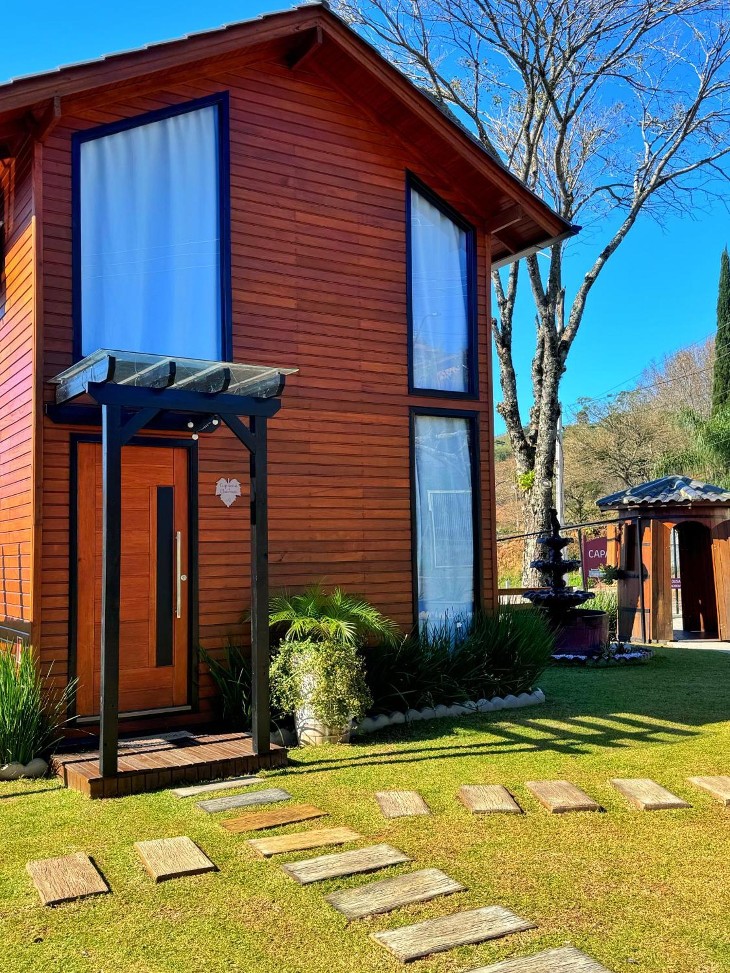 Capanna Del Vale - Um Refugio No Vale Dos Vinhedos Com Experiencia Exclusiva De Degustacao Na Vinicola Dom Candido 벤투곤살베스 외부 사진